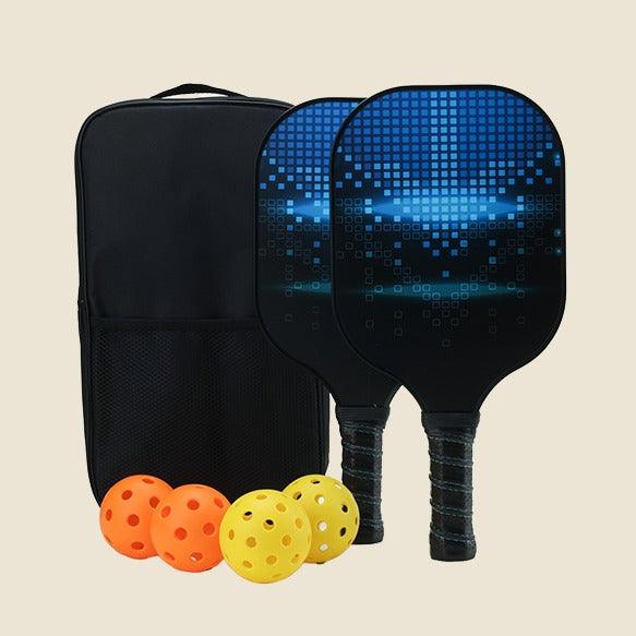 Digital Pixel Design Pickleball Paddle Set