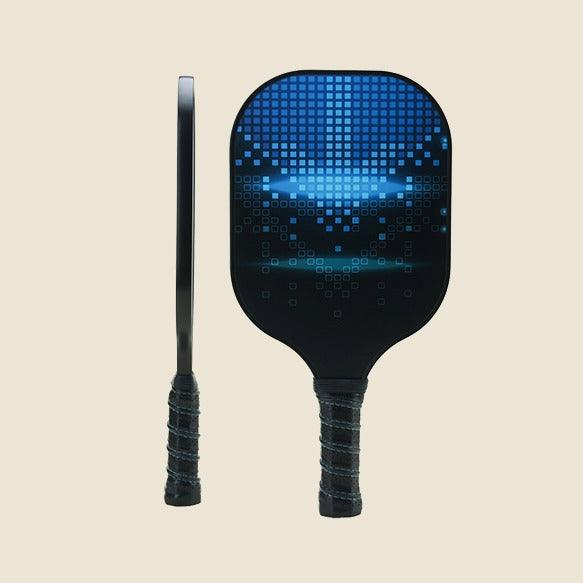 Digital Pixel Design Pickleball Paddle Set Front View