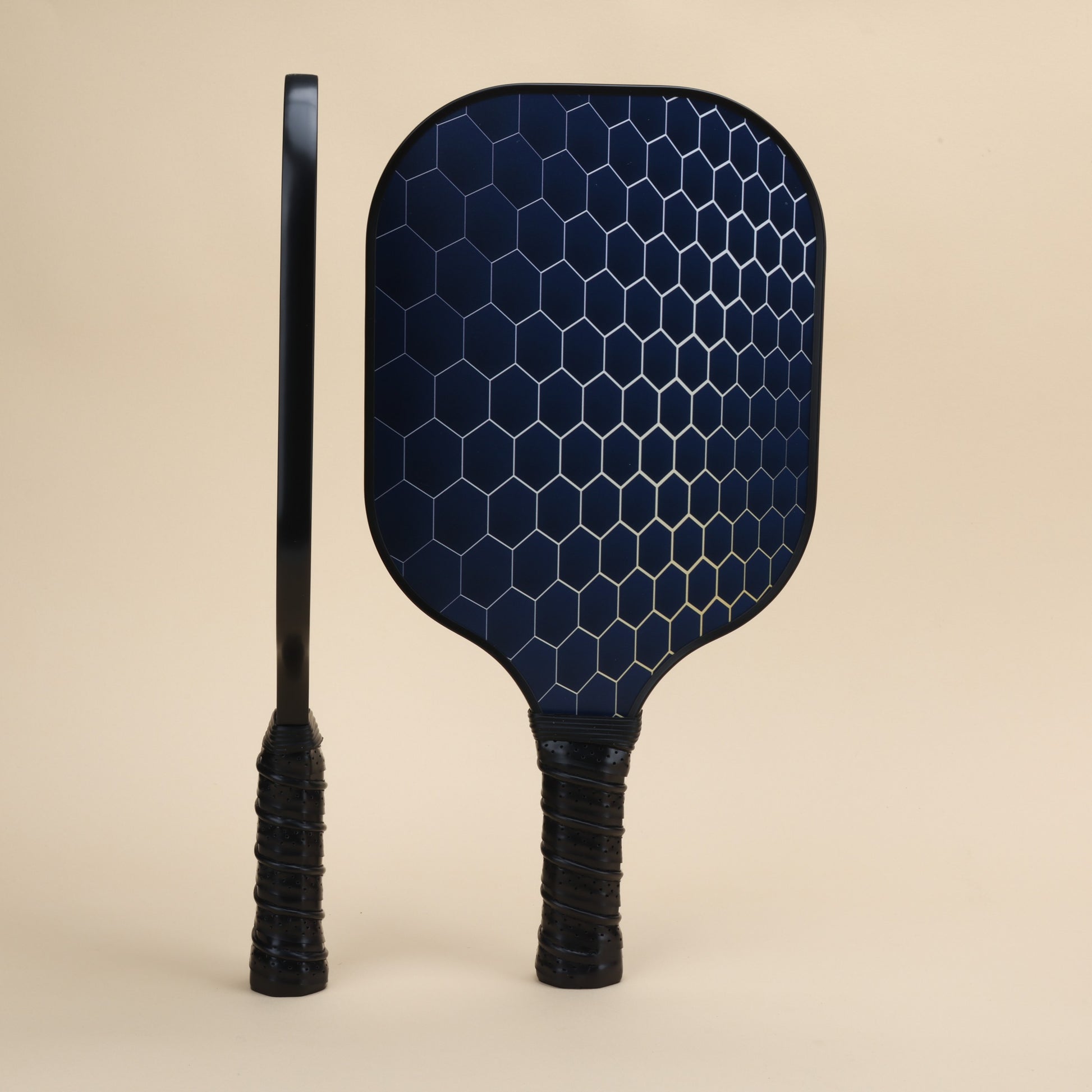 "Pickleball player swinging the paddle during a match, showcasing quick reactions and precision shot-making in an intense competition scene."