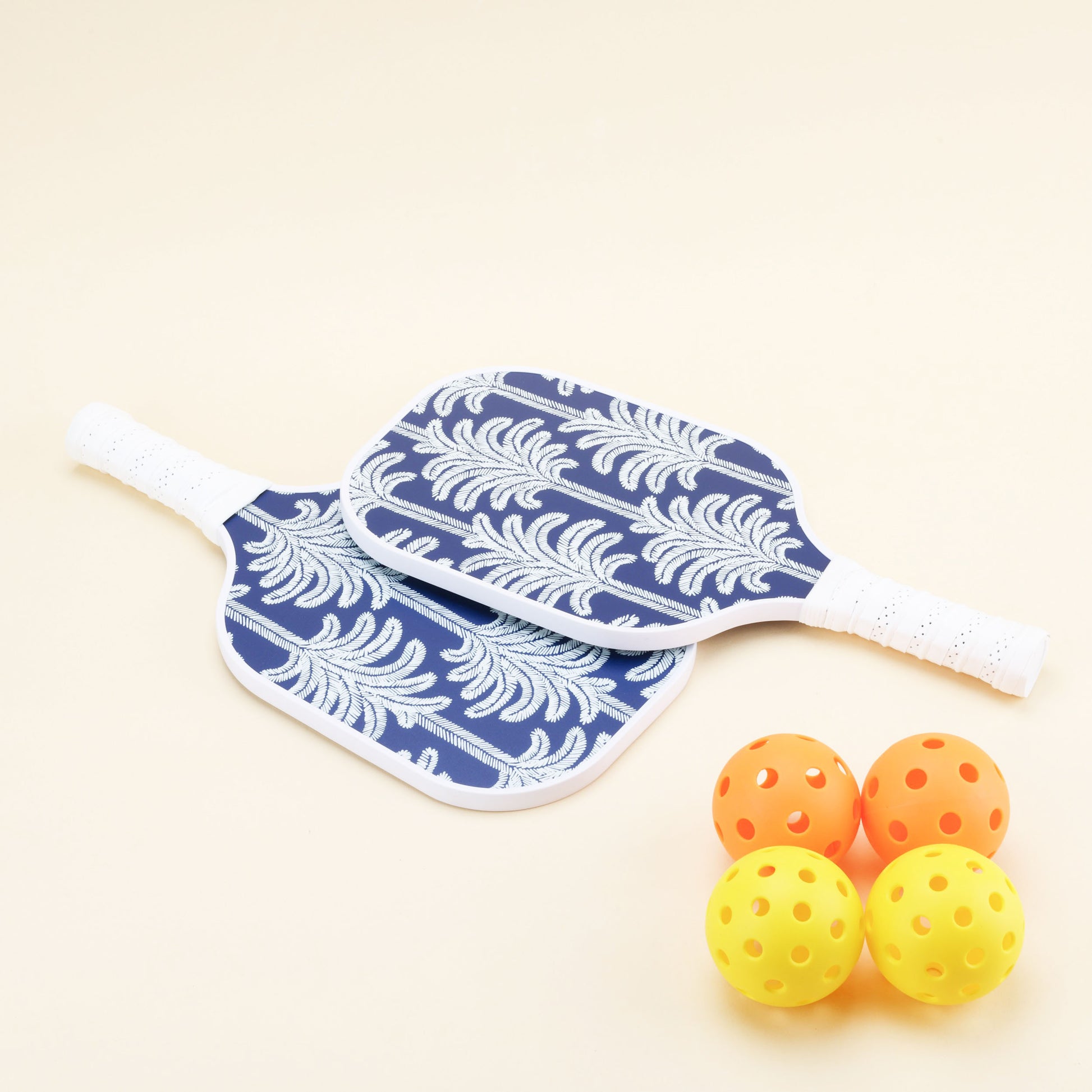 High-Quality Pickleball Set | 2 Paddles, 4 Balls & Carry Bag 替代文本：Premium Pickleball set with 2 high-quality paddles, 4 long-lasting balls, and a portable carry bag, ideal for both indoor and outdoor games.