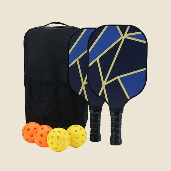 Premium Pickleball Set With Carrying Case 2 Paddles, 4 Balls & Carrying Case