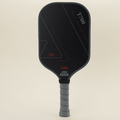 T700 Carbon Fiber pickleball set featuring 1 paddle with a sleek black-and-gray color scheme, geometric line patterns, and a professional, stylish design.